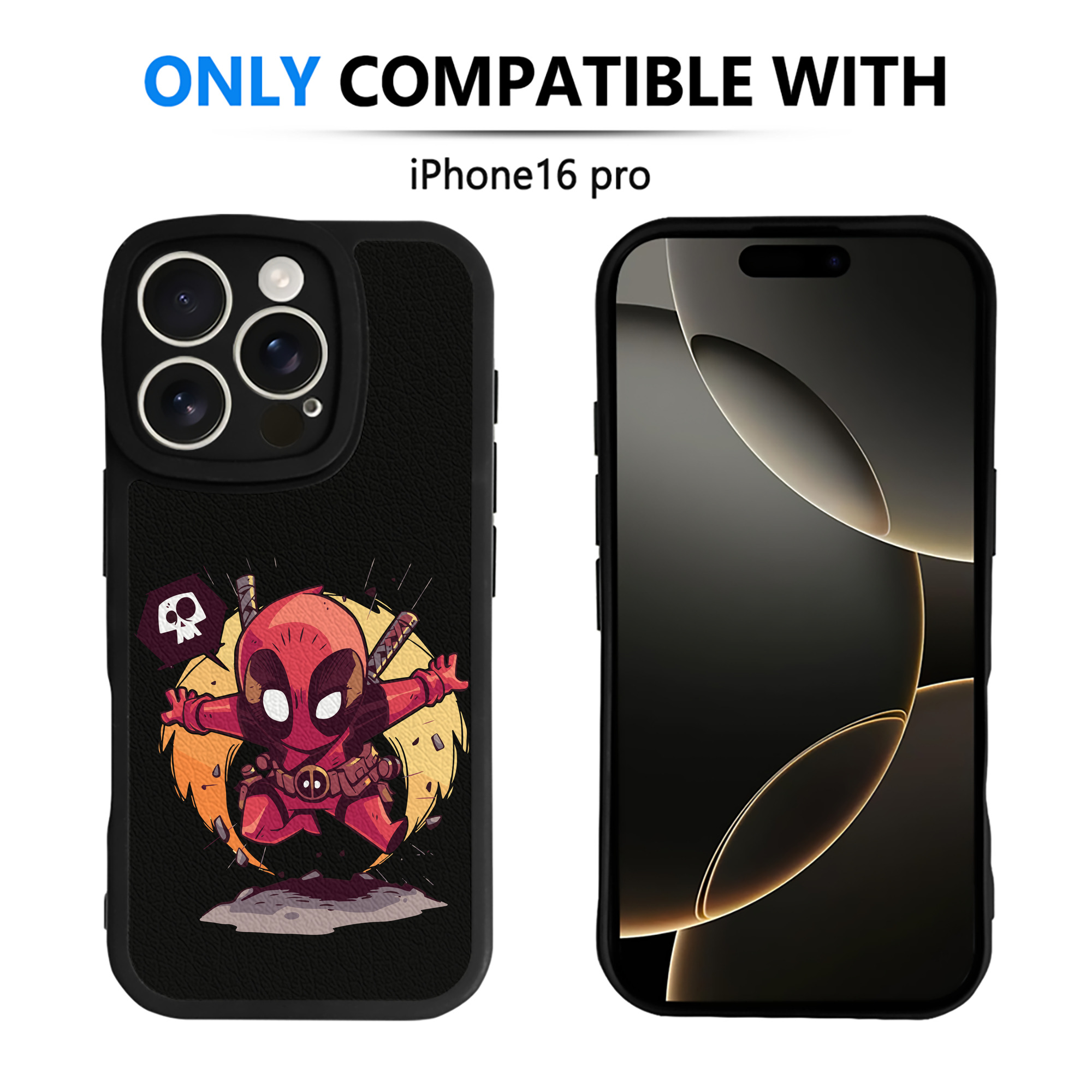 （画像用） アベンジャーズ The Avengers 【iPhone 16シリーズ対応】シリコンスマホケース（レザー調） 材質：シリコン